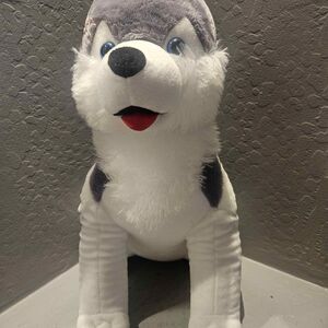 Husky Stuffed Animal Plushie 17"